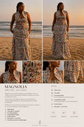 Robe Magnolia, House of Eugea — robe façonnée à la main, série limitée