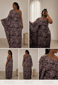 Robe Zaria, House of Eugea — robe longue asymétrique, édition limitée